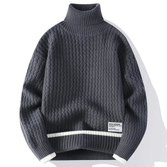 Winter Turtleneck Wool Sweater