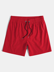 Flower Plants Print Button Up Shirt & Swim Shorts