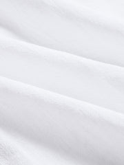 Linen Look Short Sleeve Stand Collar Shirt & Linen Cotton Blend Cropped Pants