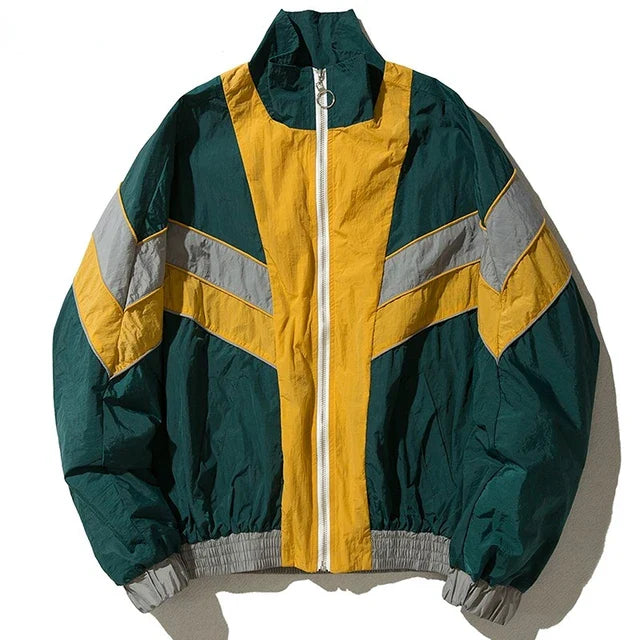 Retro Urban Patchwork Jacket