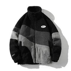 Striped Polar Fleece Jacket