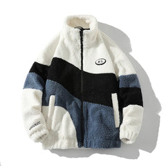 Striped Polar Fleece Jacket